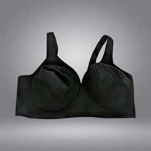 NWOT Evelyn & Bobbie Women's Bra Sz M Starlette Plunge Black A638763